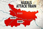 100 Naxals attack train in Bihar; 3 killed, 5 injured